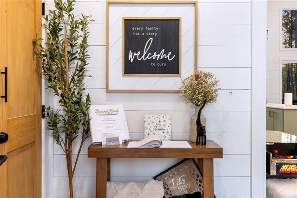 Welcome Entrance Foyer