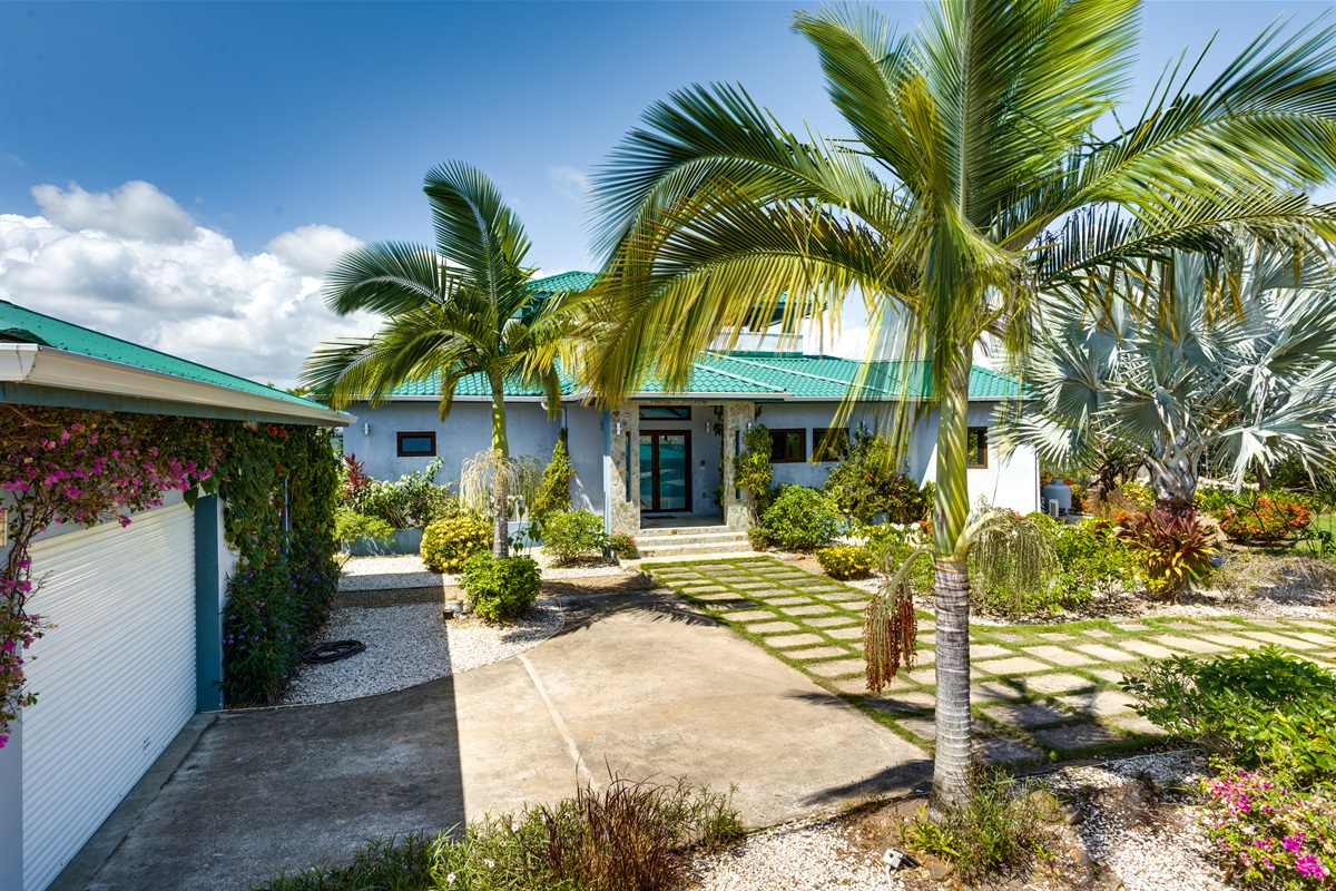 Entrance and Driveway