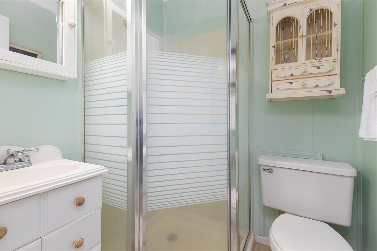 Master bathroom view