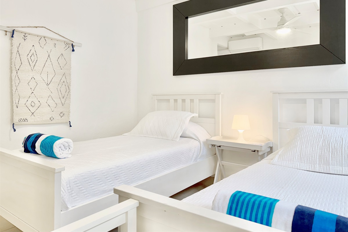 Second Bedroom, 2 twin or 1 king bed