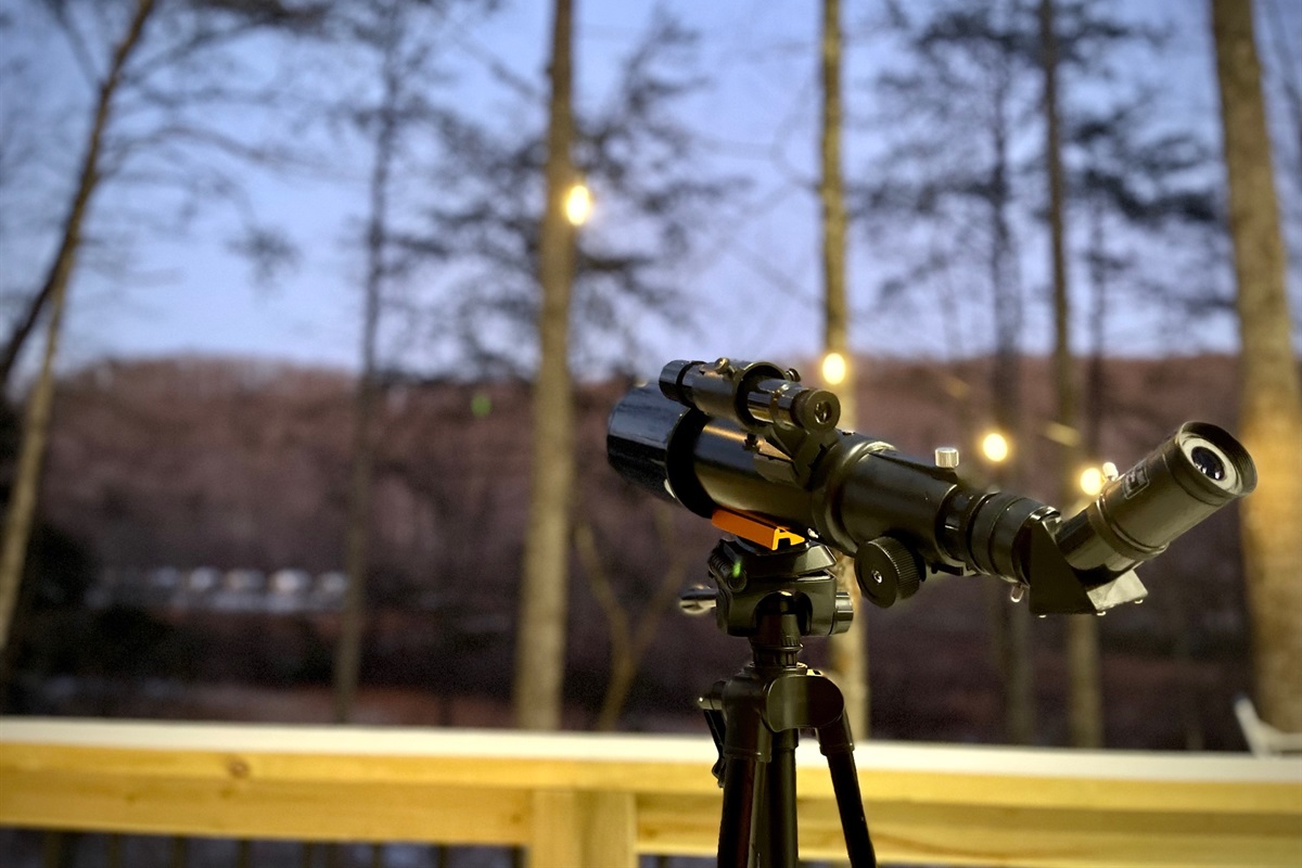 Experience a night under the stars and marvel at the moon!