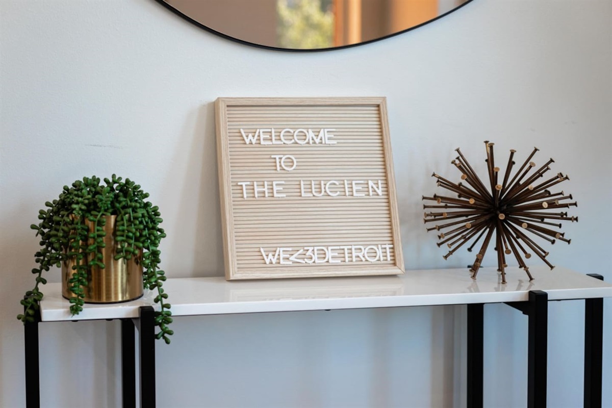 Feel at home with Lucien