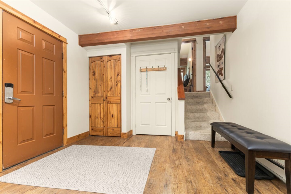 Entryway with Flight of Stairs to 2nd Level