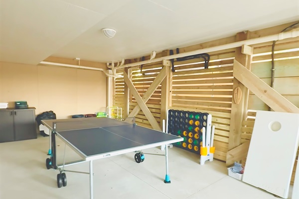 2025 New ping pong table. Outdoor fun with a lively game of ping pong or other  games