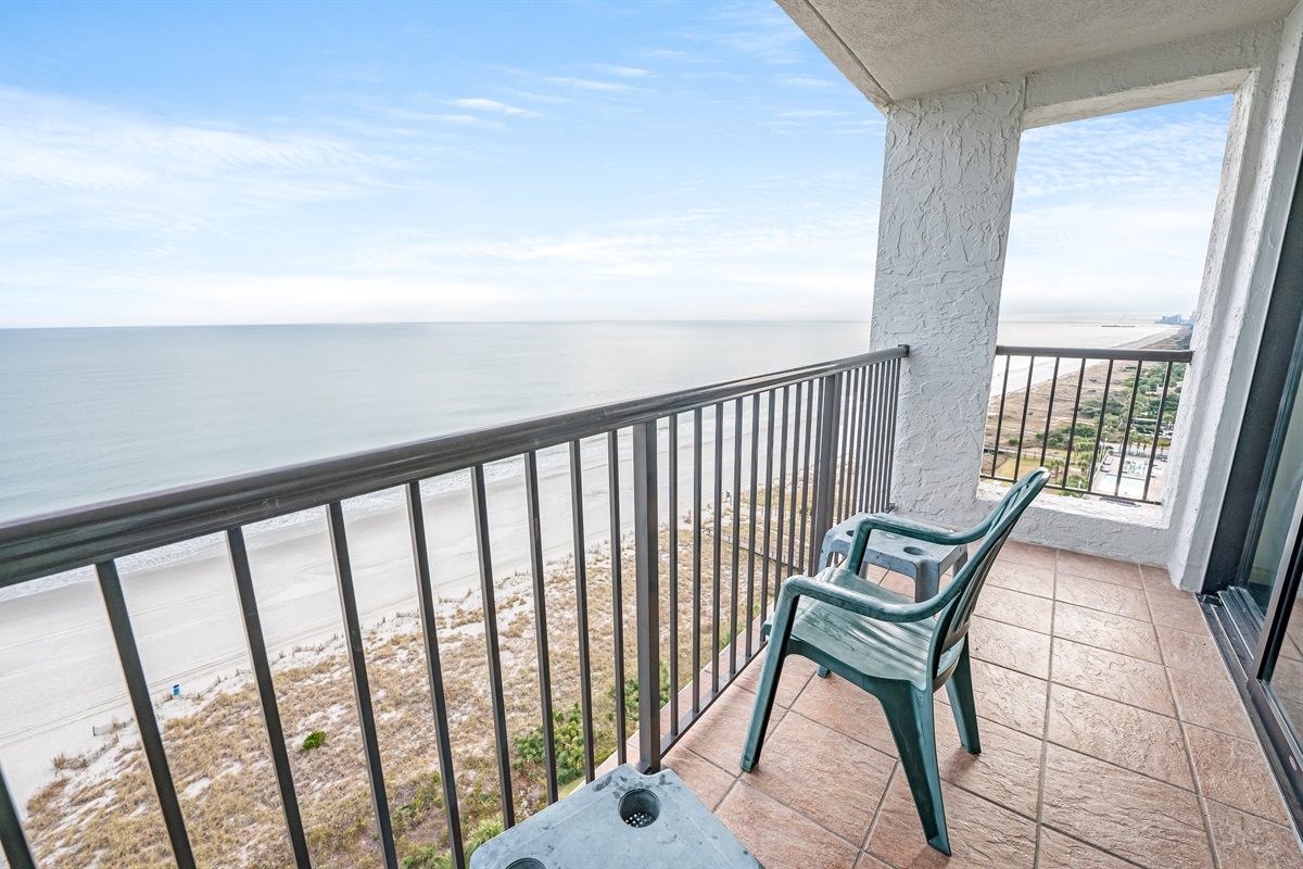 Amazing View from the Balcony!