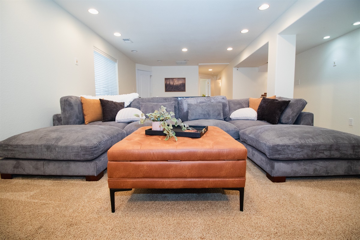 Enough room to lounge!