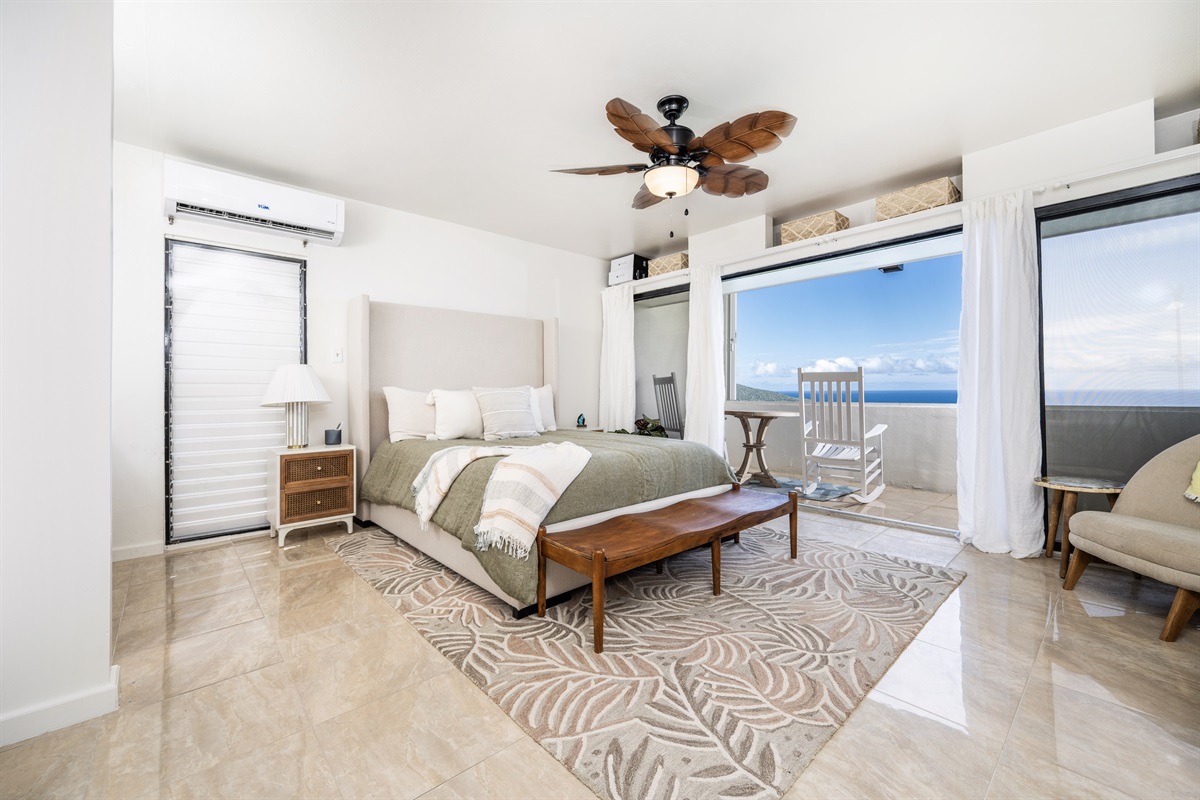 Wake up to the sight and sound of the turquoise Caribbean waters.
