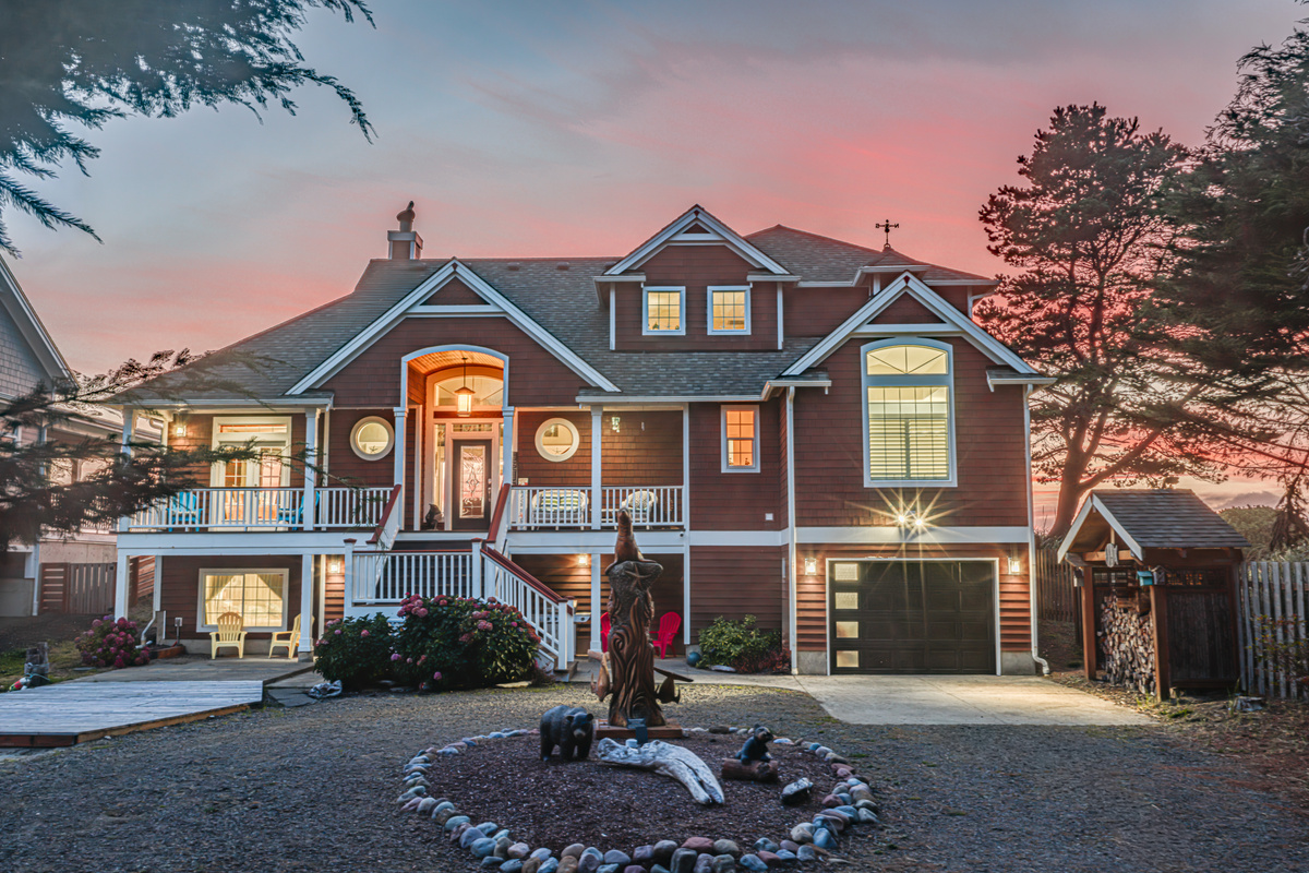 This Nantucket style beach house is one of a kind!