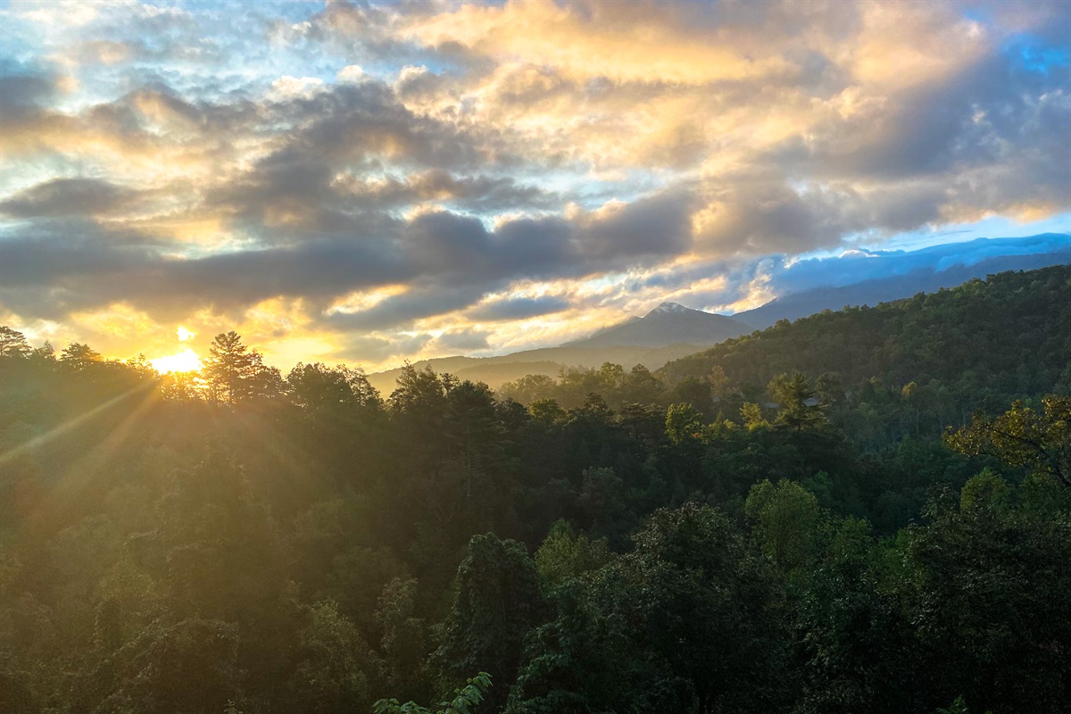 Enjoy the peace and tranquility of the mountains