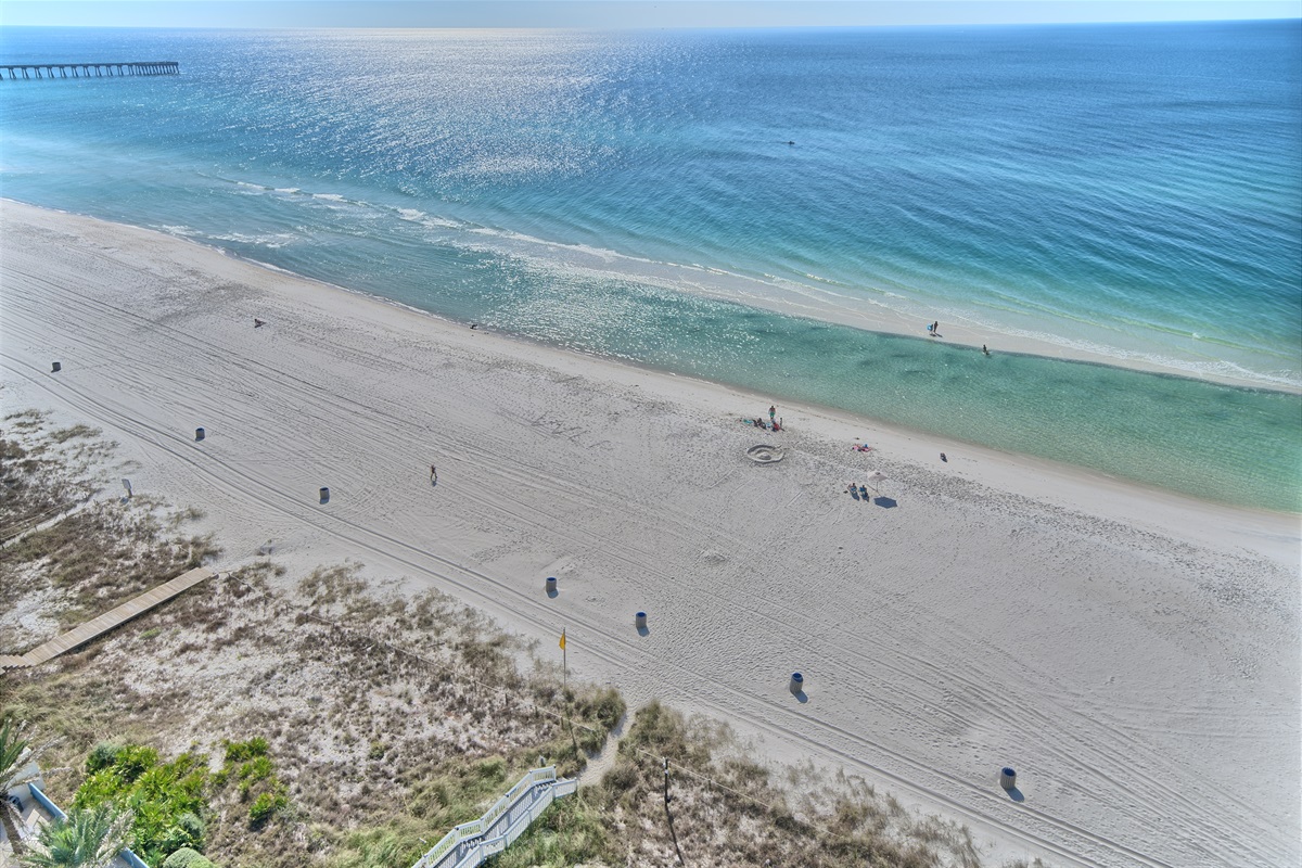 Come Visit the White Sand Beach and Turquoise Water of PCB