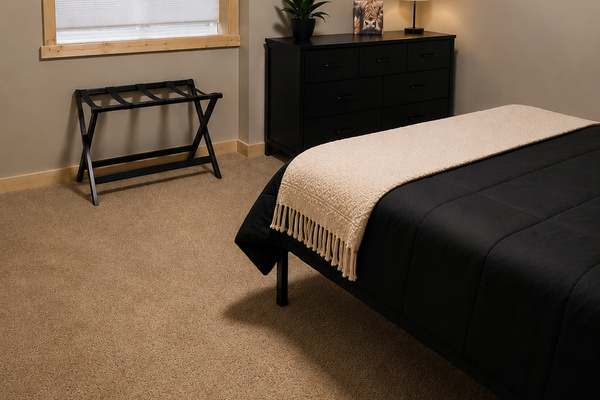 Downstairs bedroom.