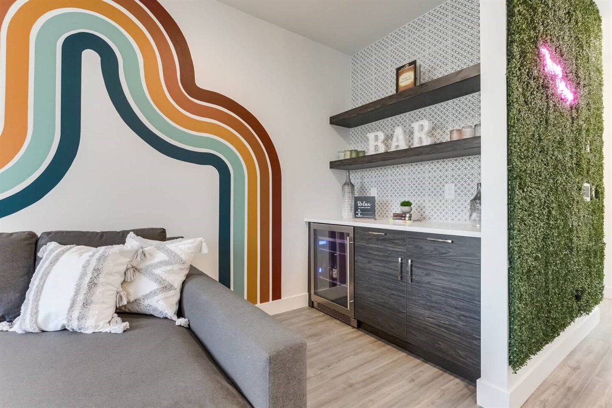 Stylish Mini Bar Lounge | Cozy & Modern Retreat