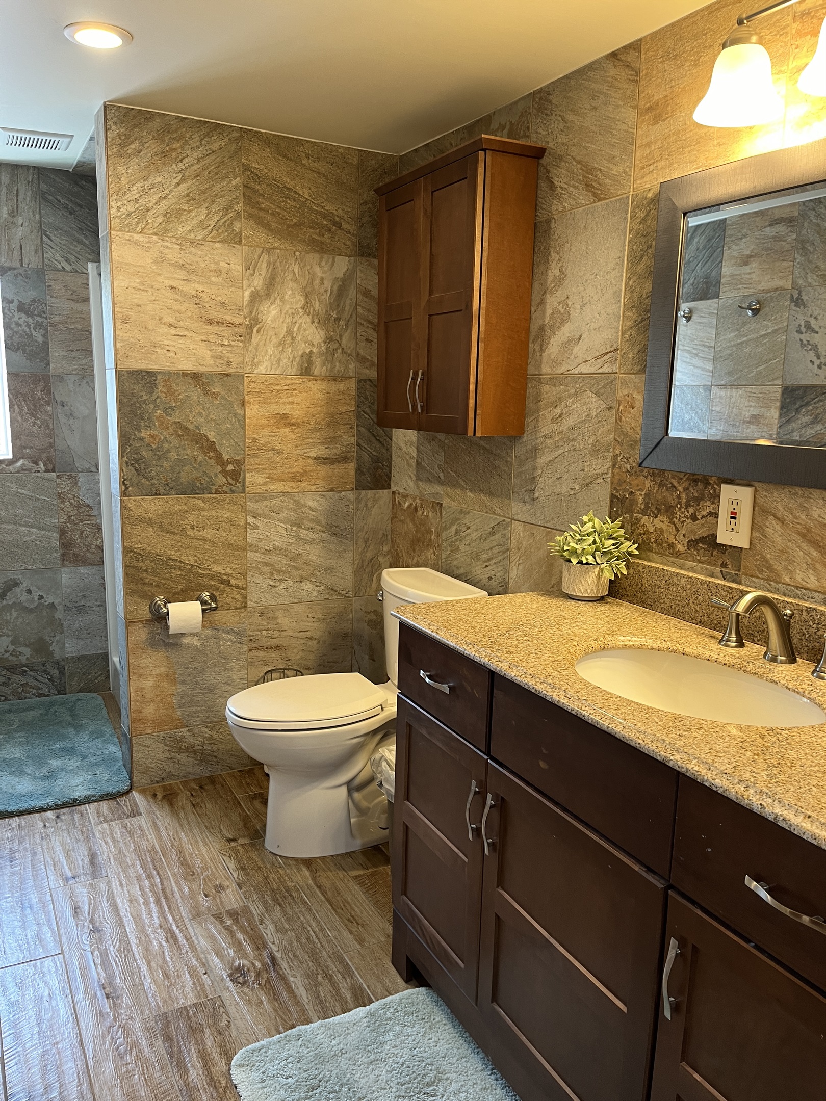 Bathroom with shower