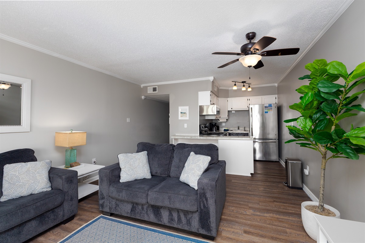 An open concept home