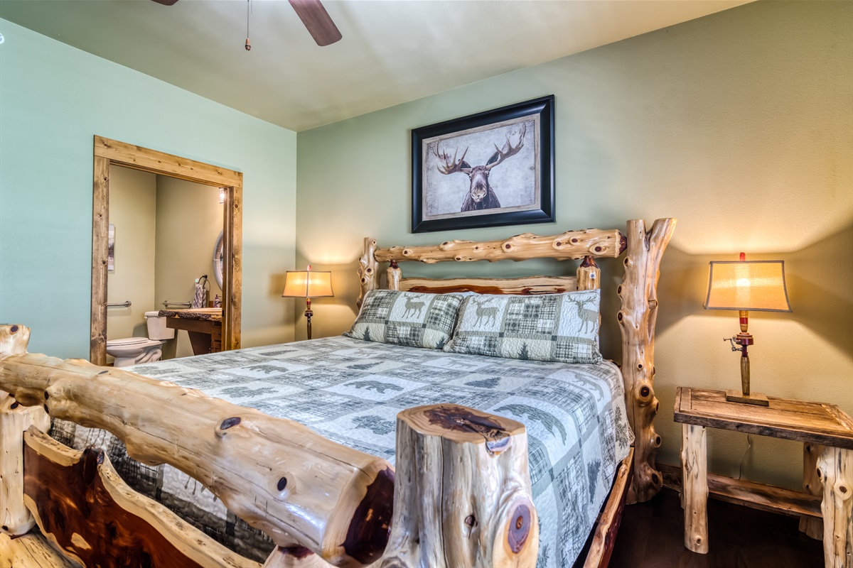 Main floor accessible bedroom