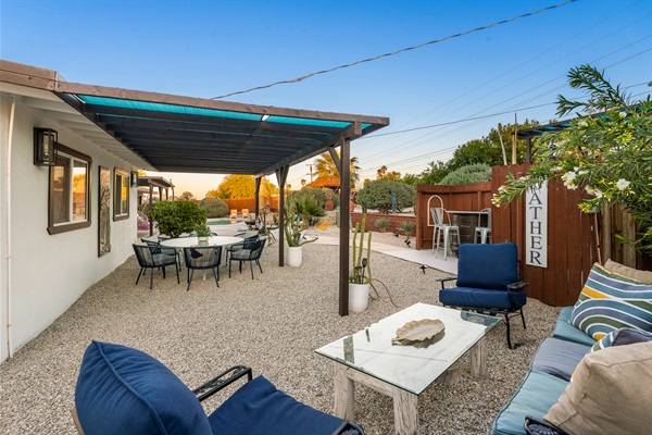 Game room patio