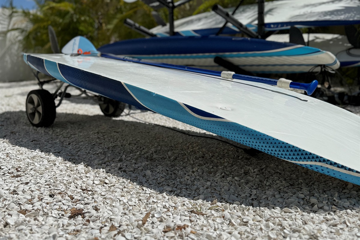 Try stand up paddle boarding!