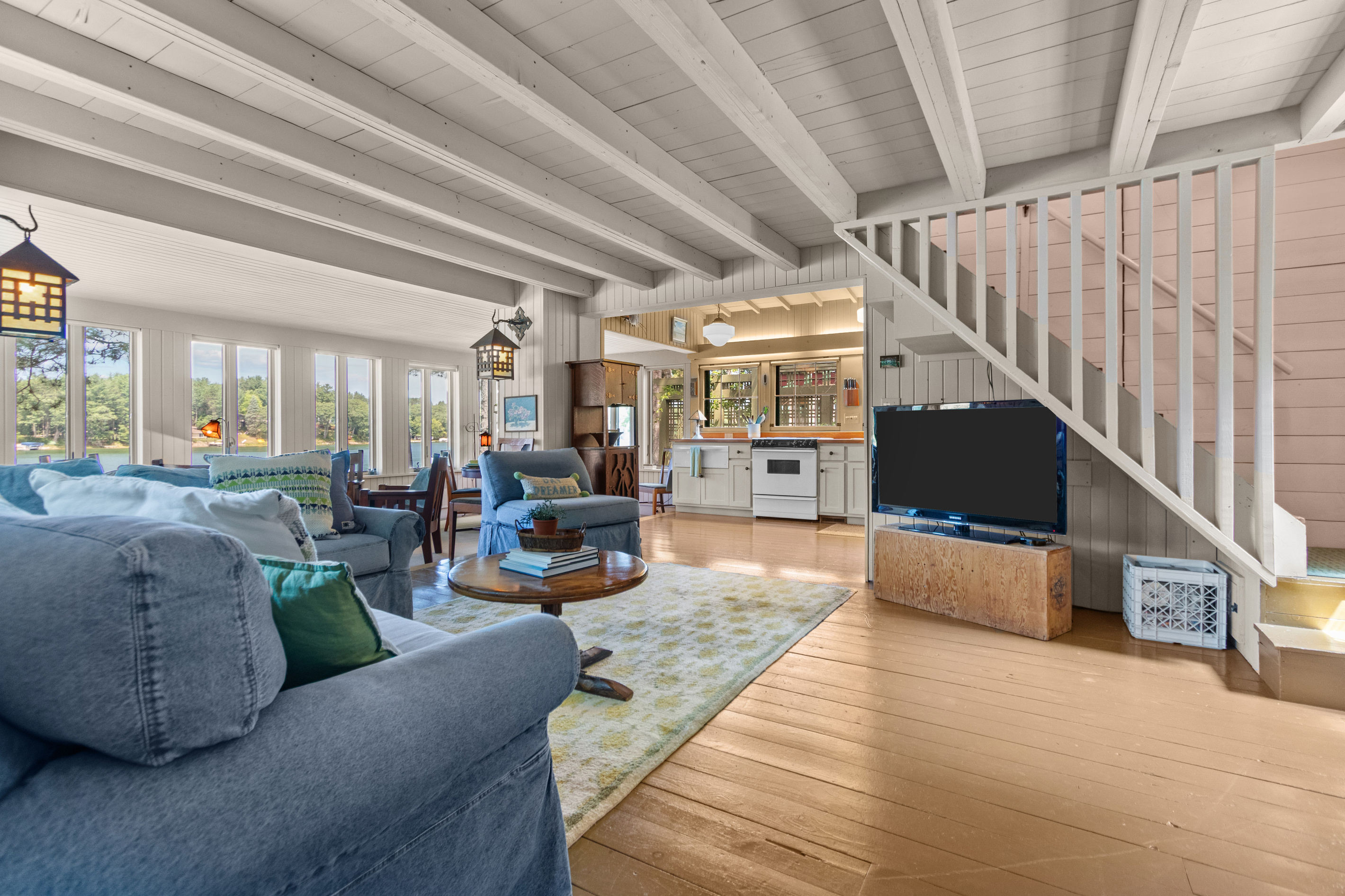 Spend your days together with meals cooking in the kitchen, conversations flowing in the living room, and your favorite shows on the Roku TV when it’s time to kick back and relax.