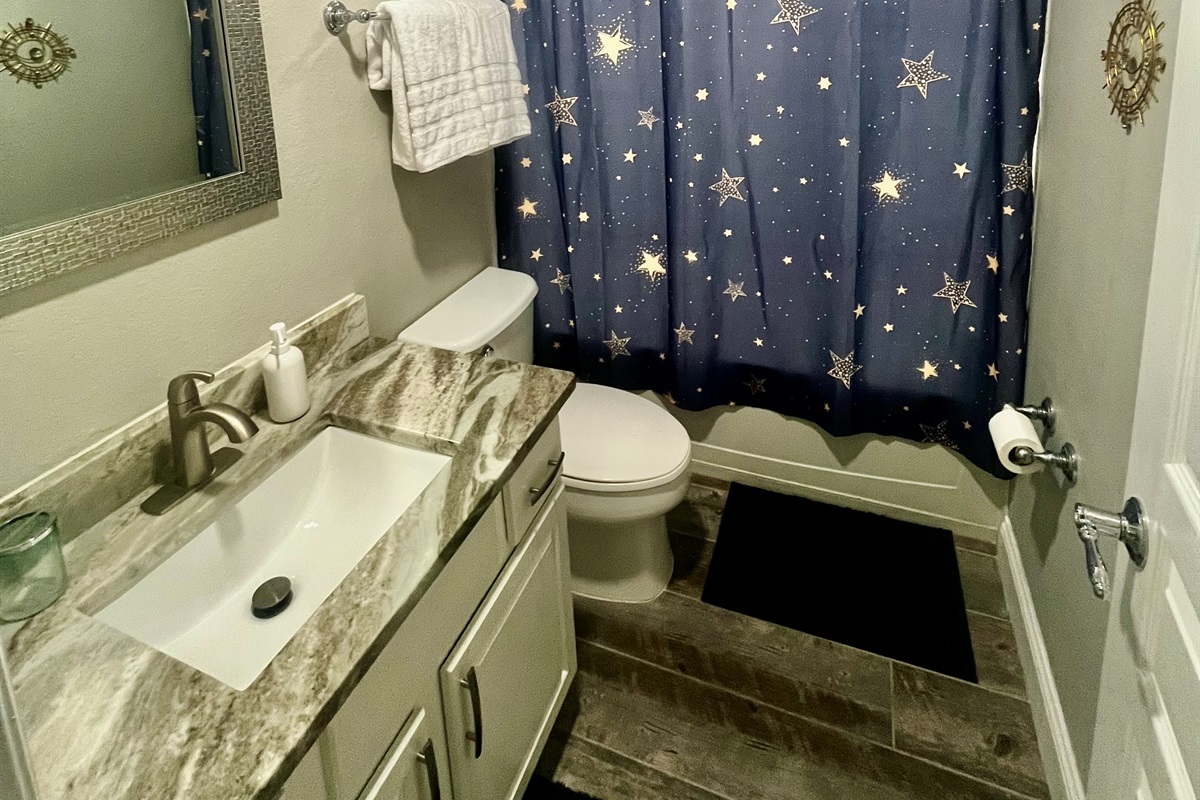 Wish Upon a Star Full Bathroom ( adjacent Royal Princess room) 