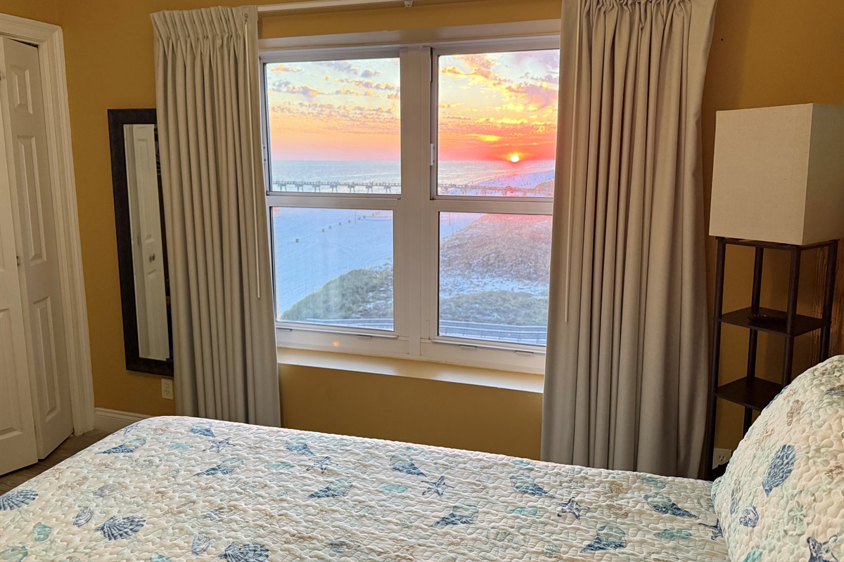 Sunset from the Guest Bedroom