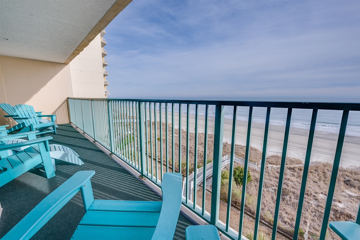 Amazing View from the Balcony!