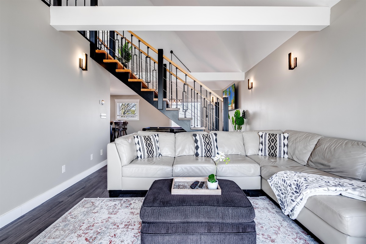 Clean lines and cozy textures in perfect harmony