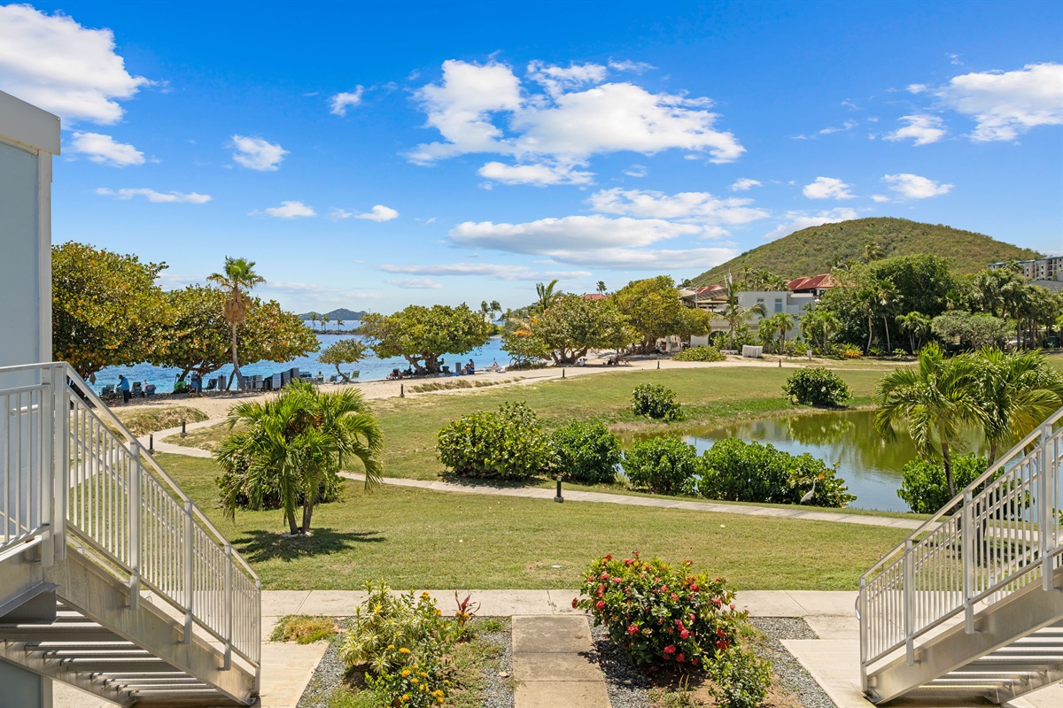 At condo A14, you're merely steps away from the gorgeous Sapphire Beach