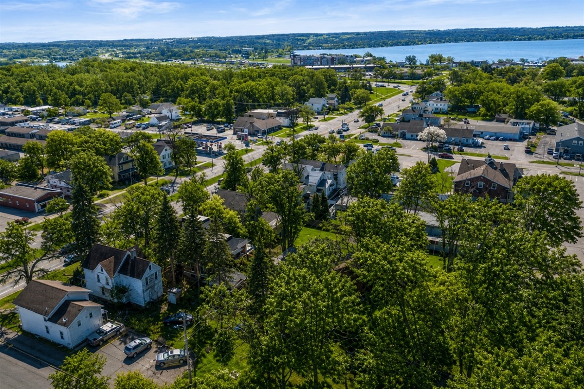 Walking distance to the city strip and Canandaigua lake.  