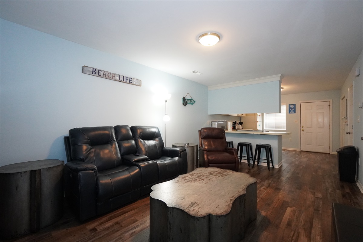 Open floor plan
