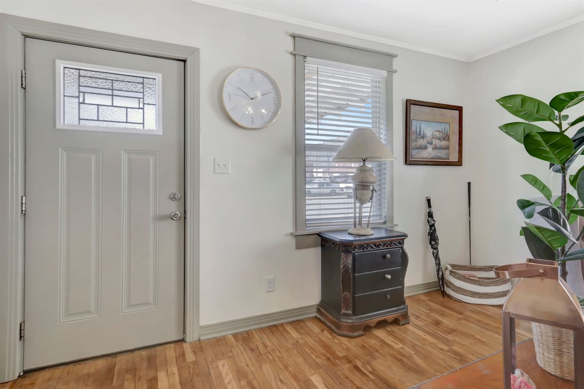 Living Area/Front Door