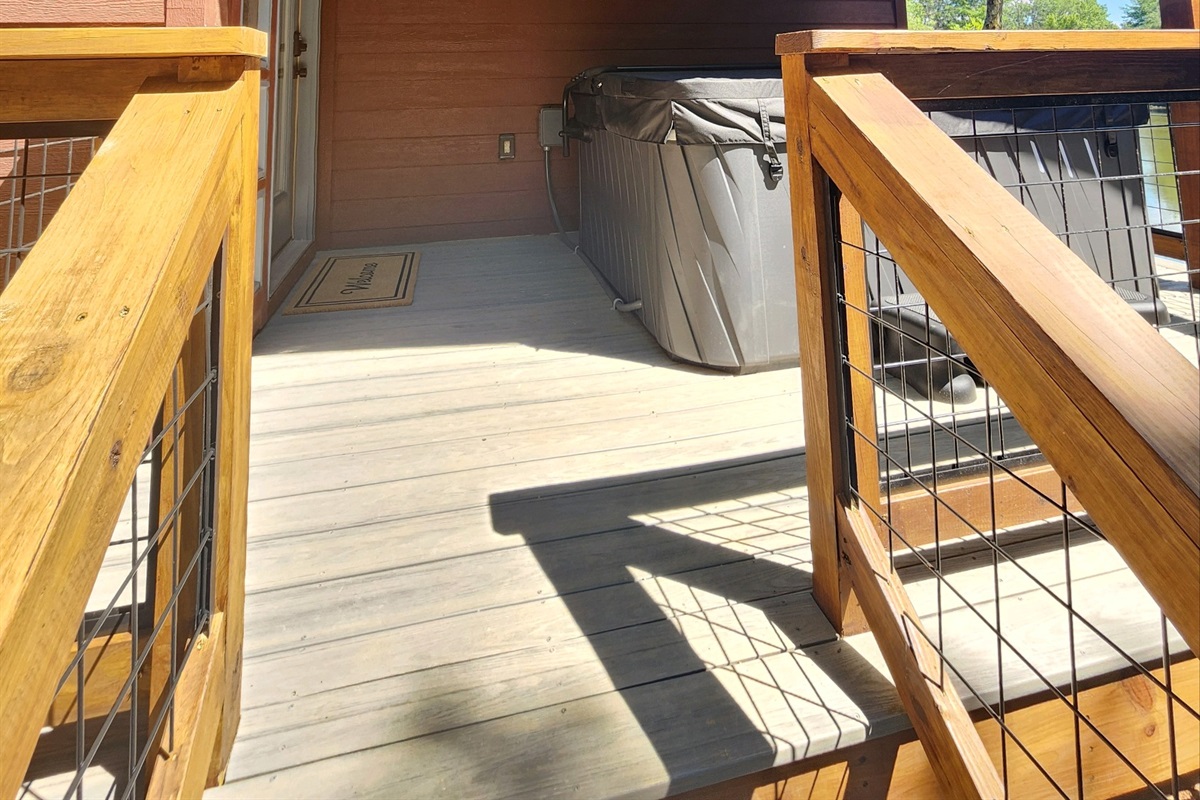 Covered Private Hot Tub