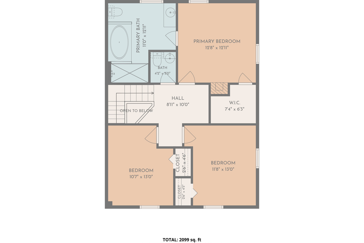 Wood's Hollow 2nd Floor Layout
