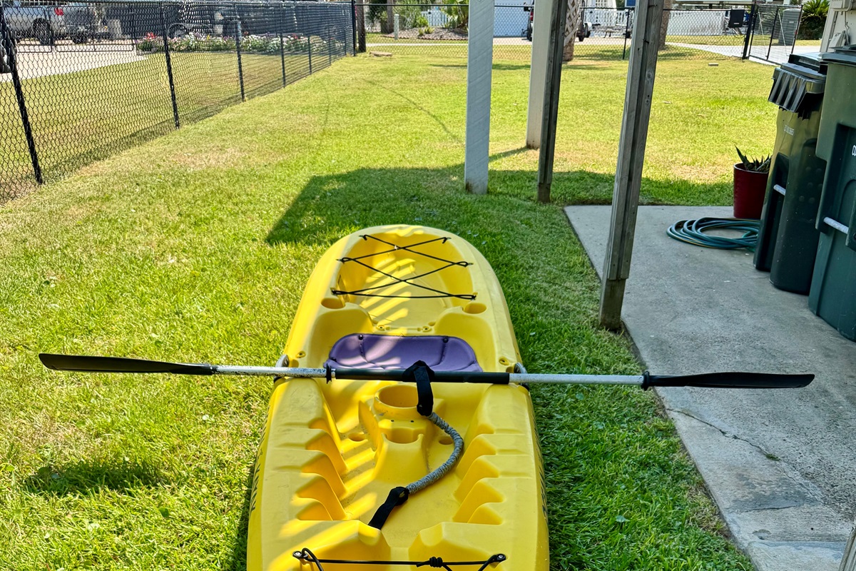 Kayak available to use