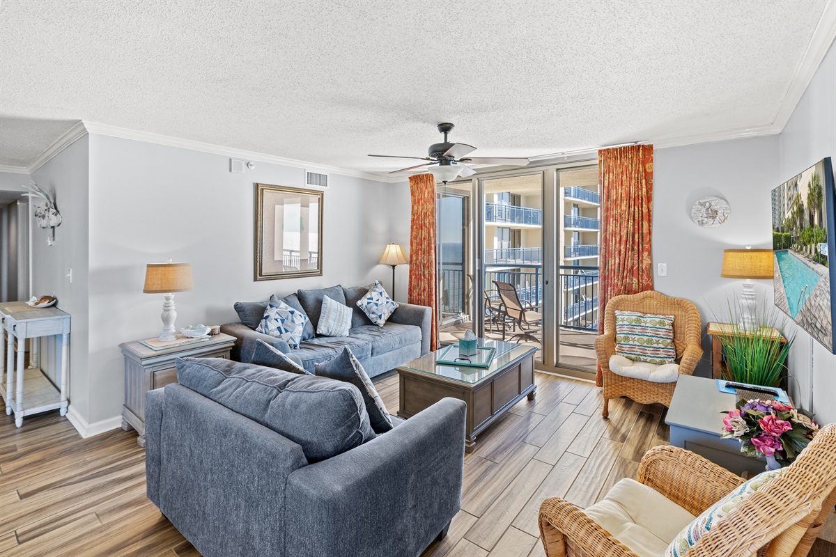 Living Room with Sleeper Sofa