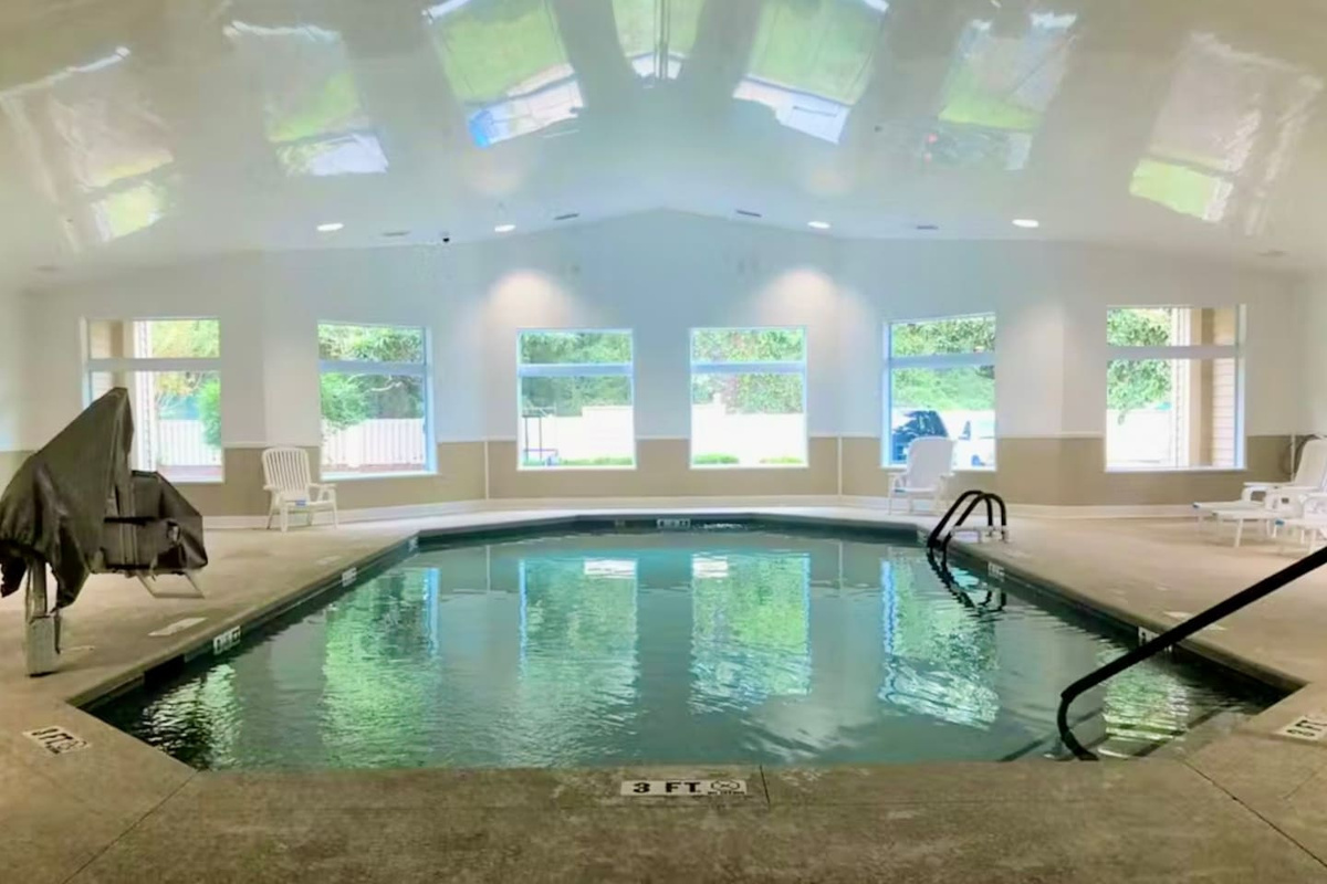 Indoor heated pool