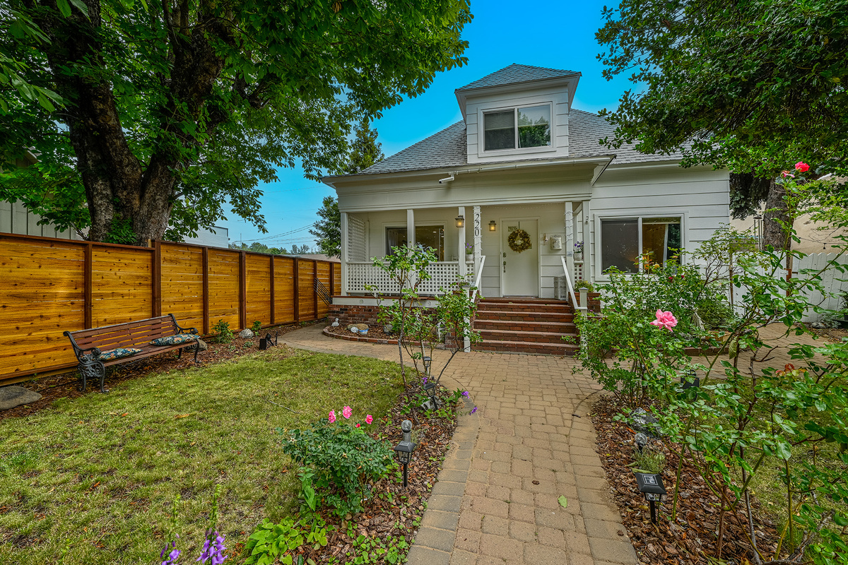Front Yard to the Left