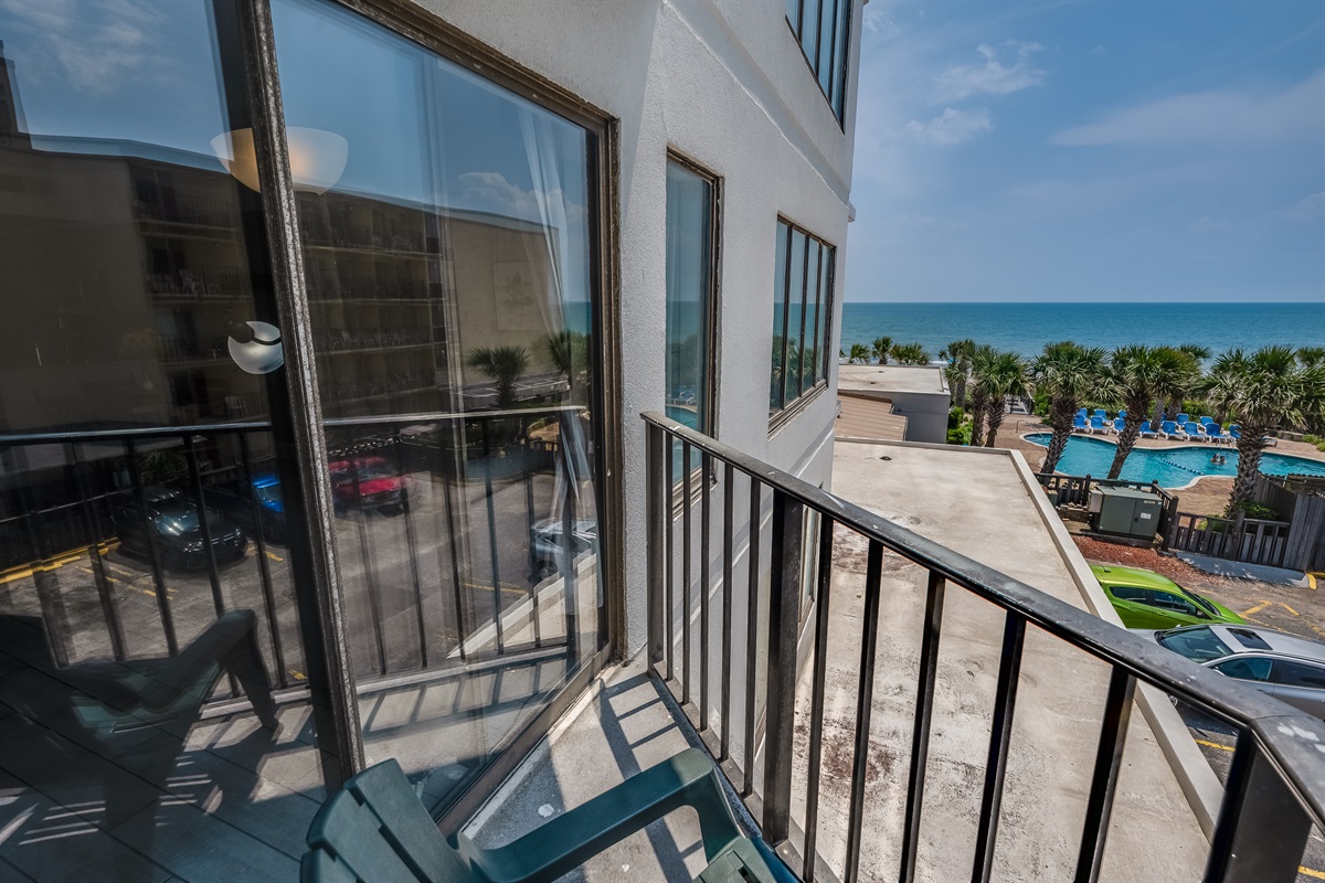 Amazing View from the Balcony!