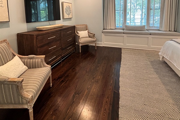 Large Dresser in Master Bedroom. Lots of beautiful sunlight!