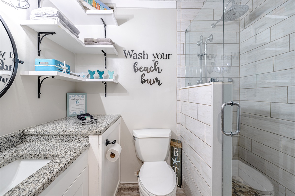 Updated bathroom