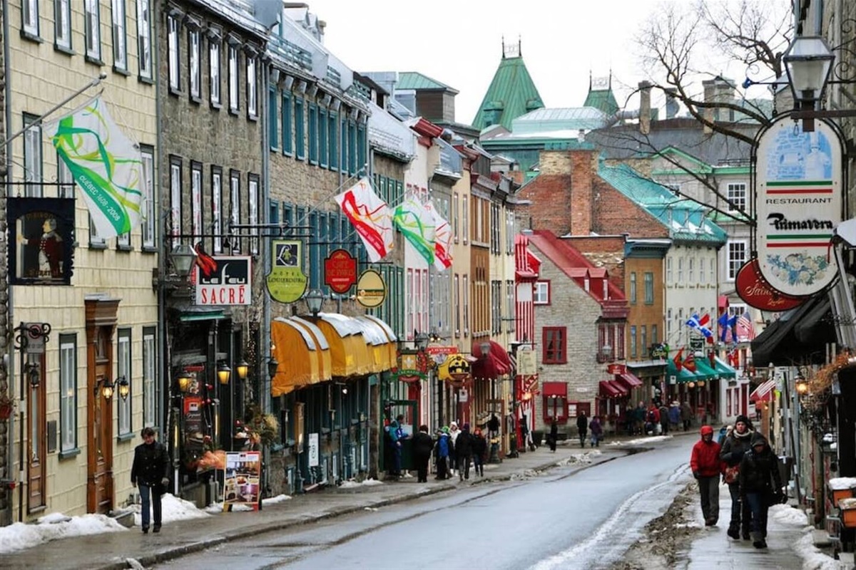 Le Vieux-Québec, un endroit parfait à découvrir à la marche!
