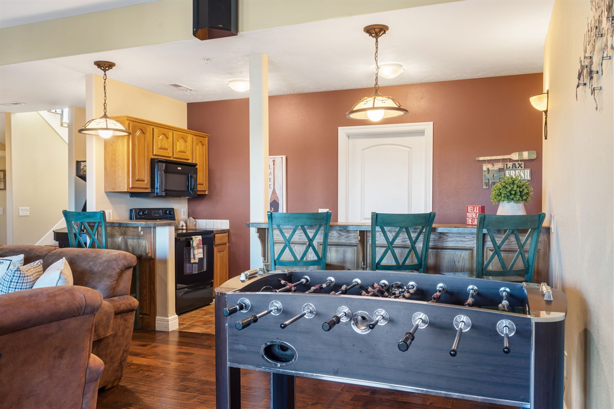 Lower level kitchen