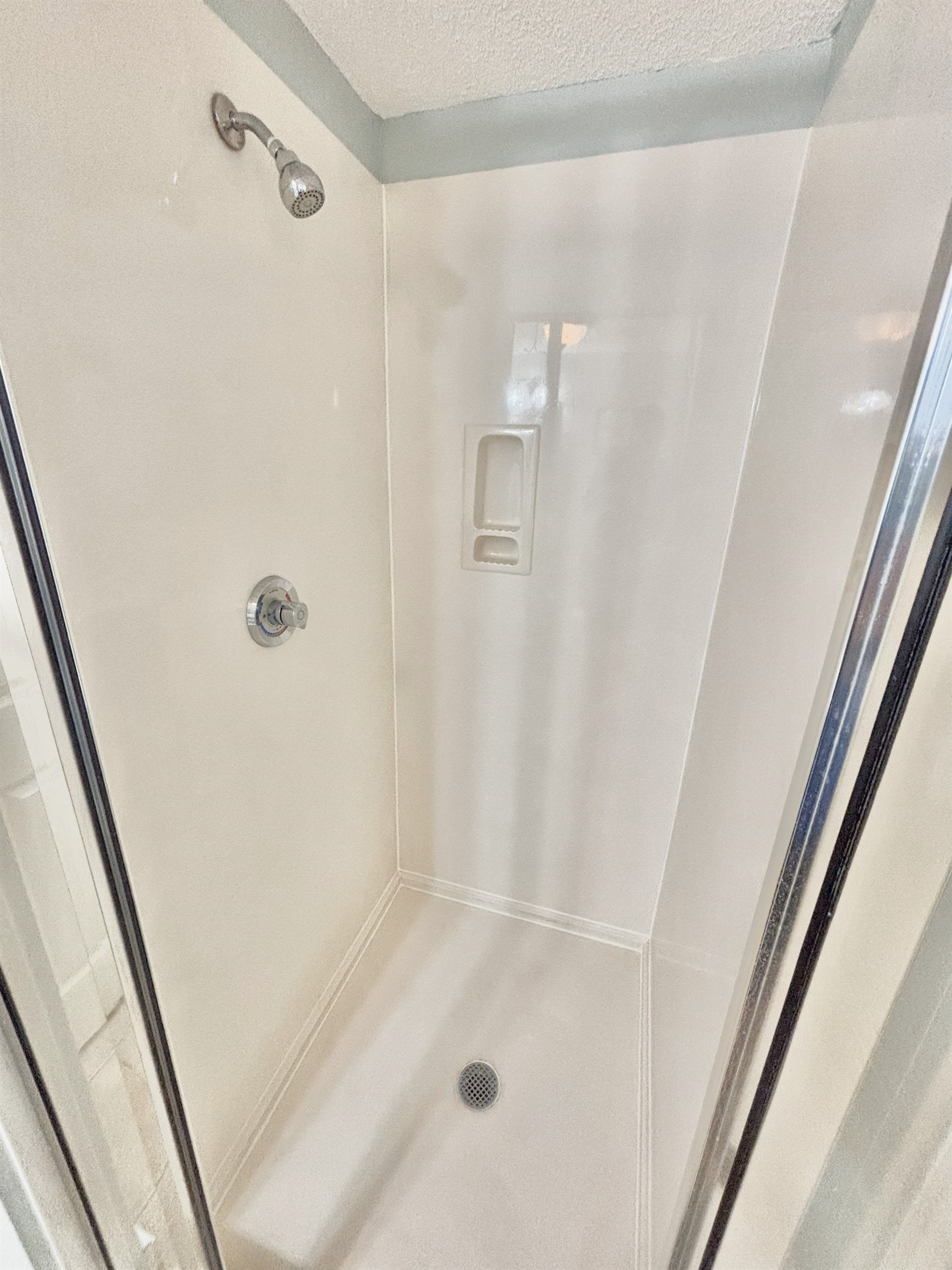 Spacious walk-in shower!