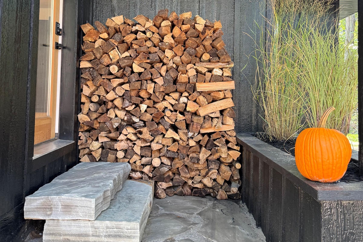Firewood for the perfect Michigan fire!