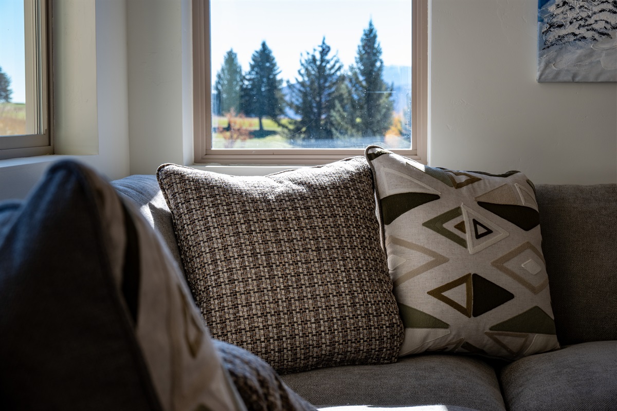 View from the living room.