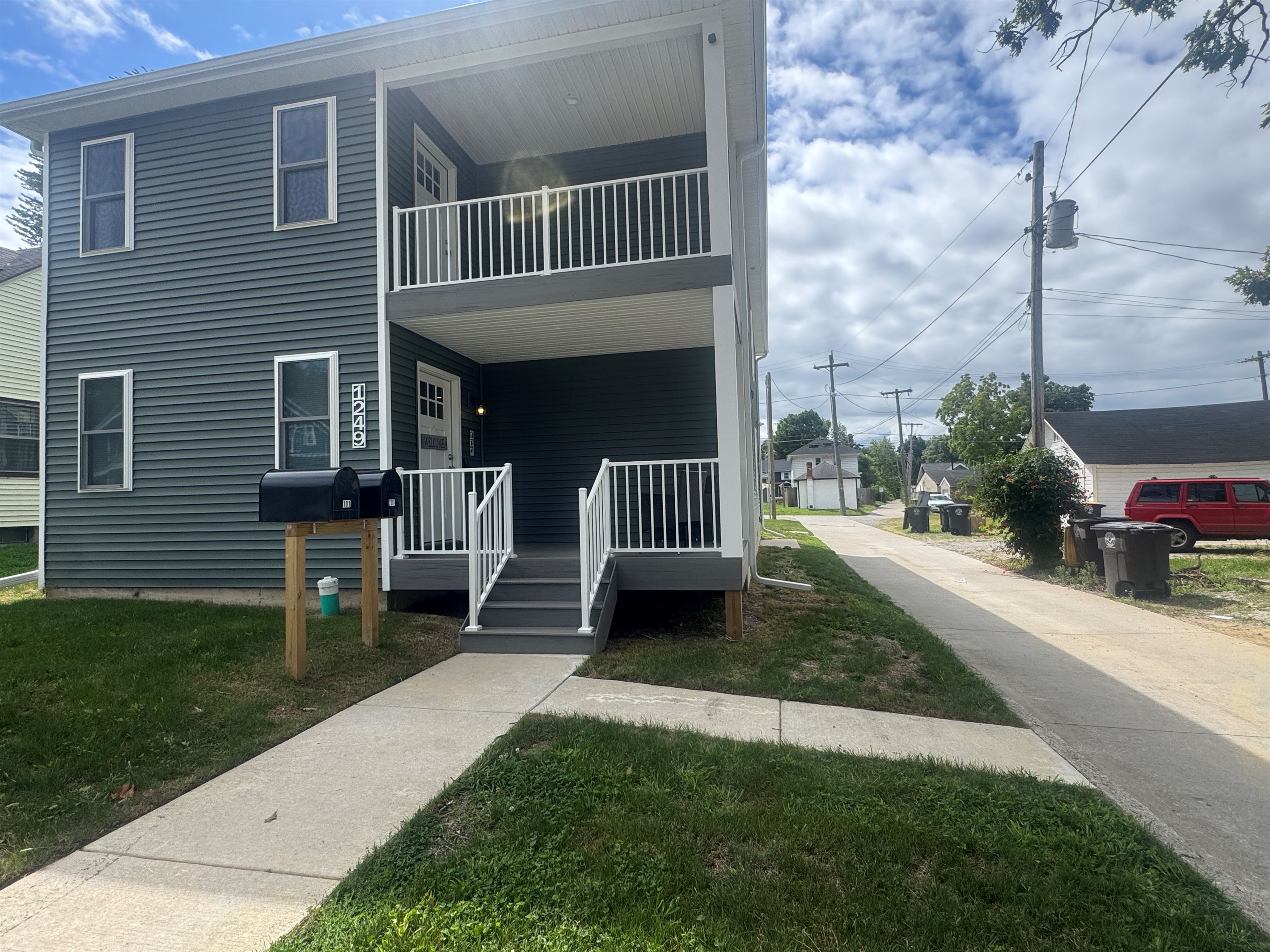 Outside Balcony 101 & 201