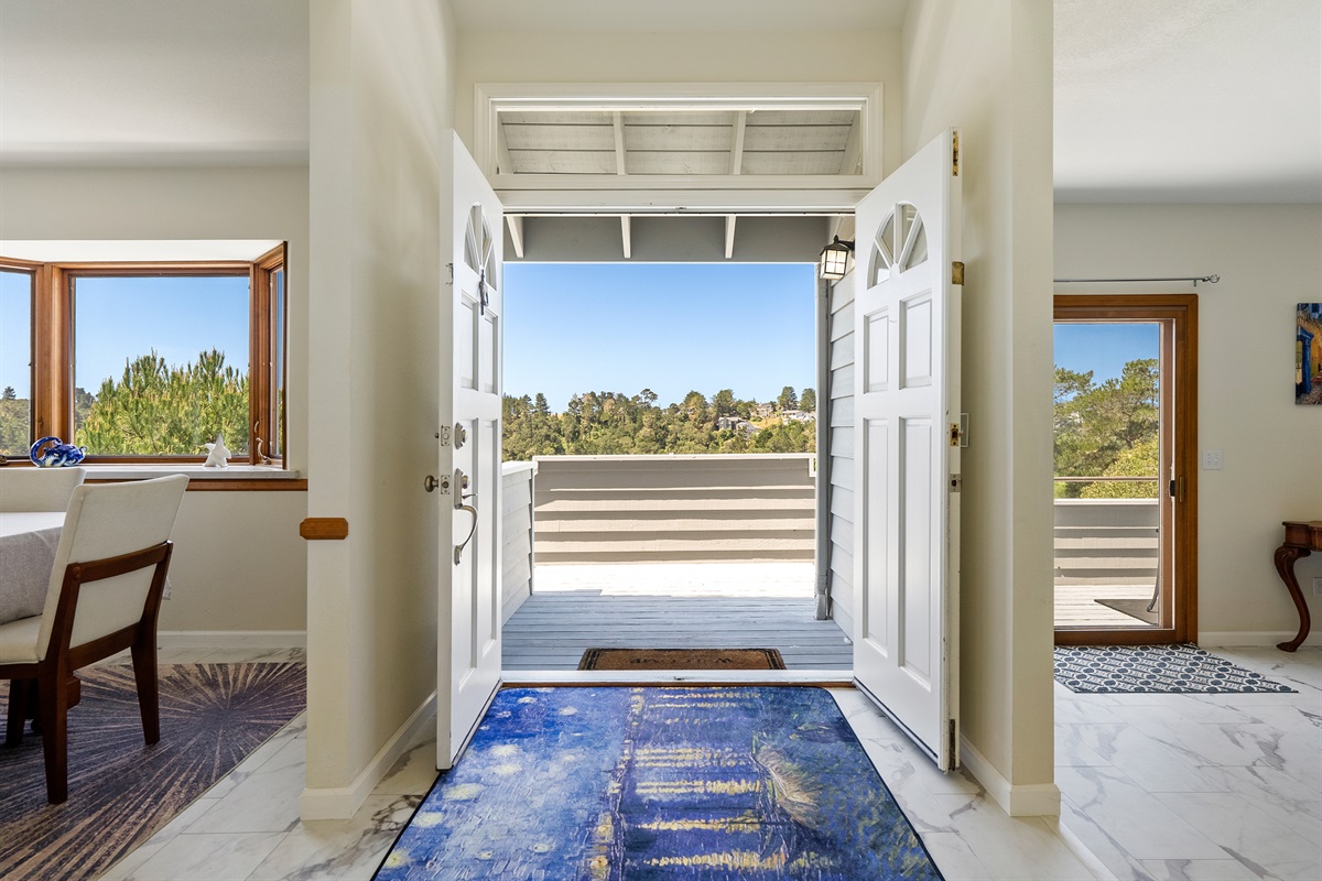 Updated split-level home with scenic views.