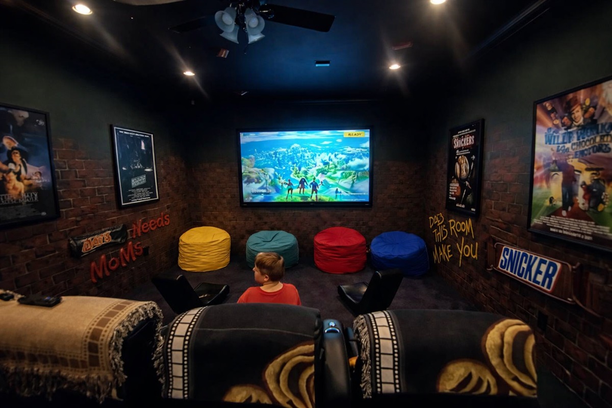 Epic family movie theater