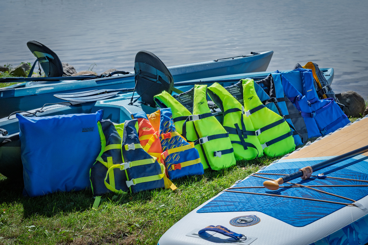 We provide 2 kayaks and 2 paddleboards along with a collection of life jackets. Please plan to bring a life jacket for your little ones.