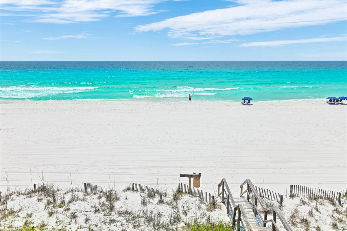 PRIVATE BEACH Access - Costa Del Sol is a Low Density Townhome Complex - No Condo Crowds here!