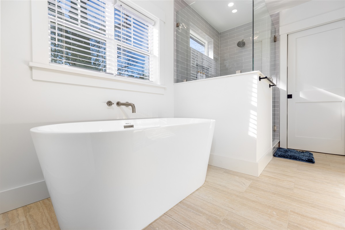 Soak in the tub or have a quick shower